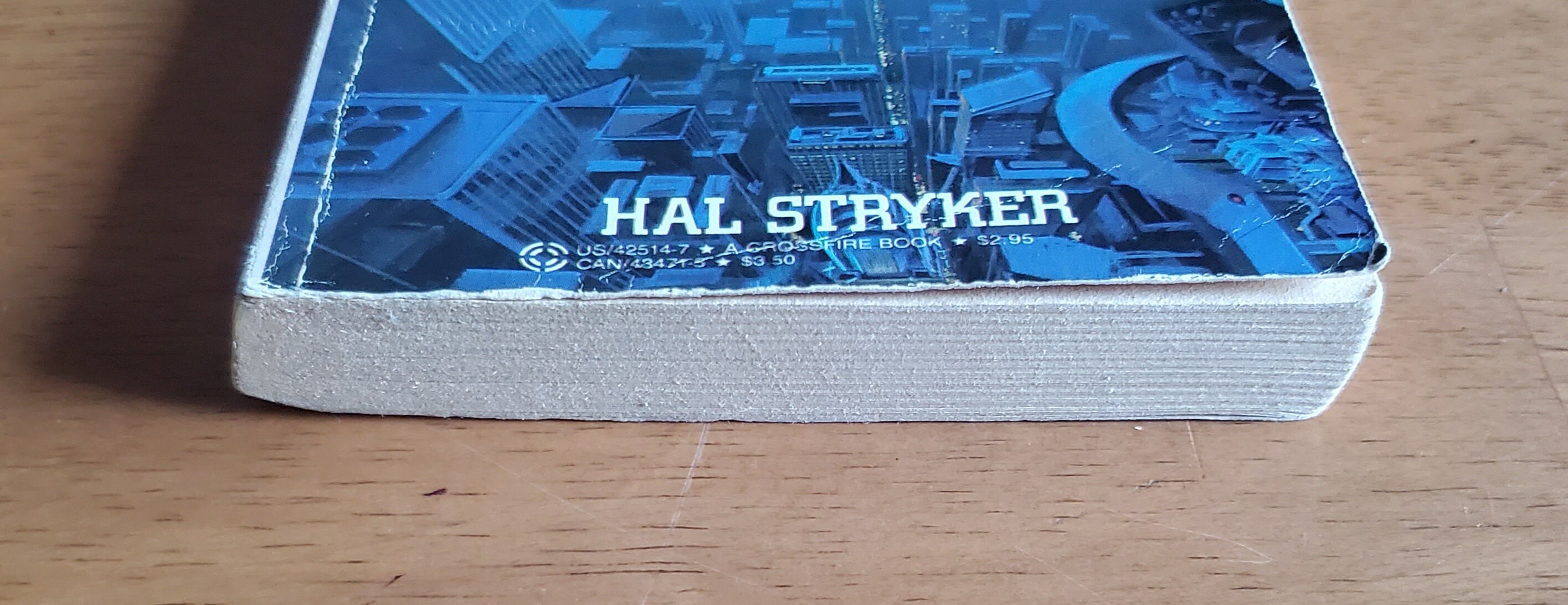Retro 80s Sci Fi Action Adventure Book: NYPD 2025 by Hal Styker first ...