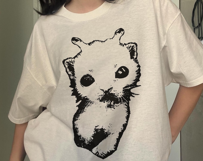 Silly Cat Alien Y2K Shirt 90s Weirdcore Vintage Kitten Gnarp TShirt, Rockstar Gf Aesthetic Cat, Retro Grunge Coquette Cat Alien Trendy Tee