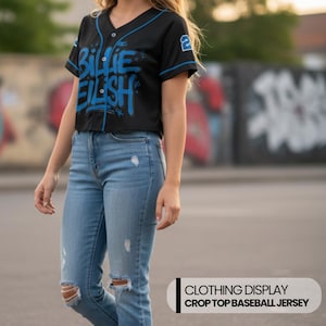 【新品】ビリーアイリッシュ　カスタムジャージ　ゲームTシャツ　Lサイズ 新品】ビリーアイリッシュ カスタムジャージ ゲームTシャツ Lサイズ