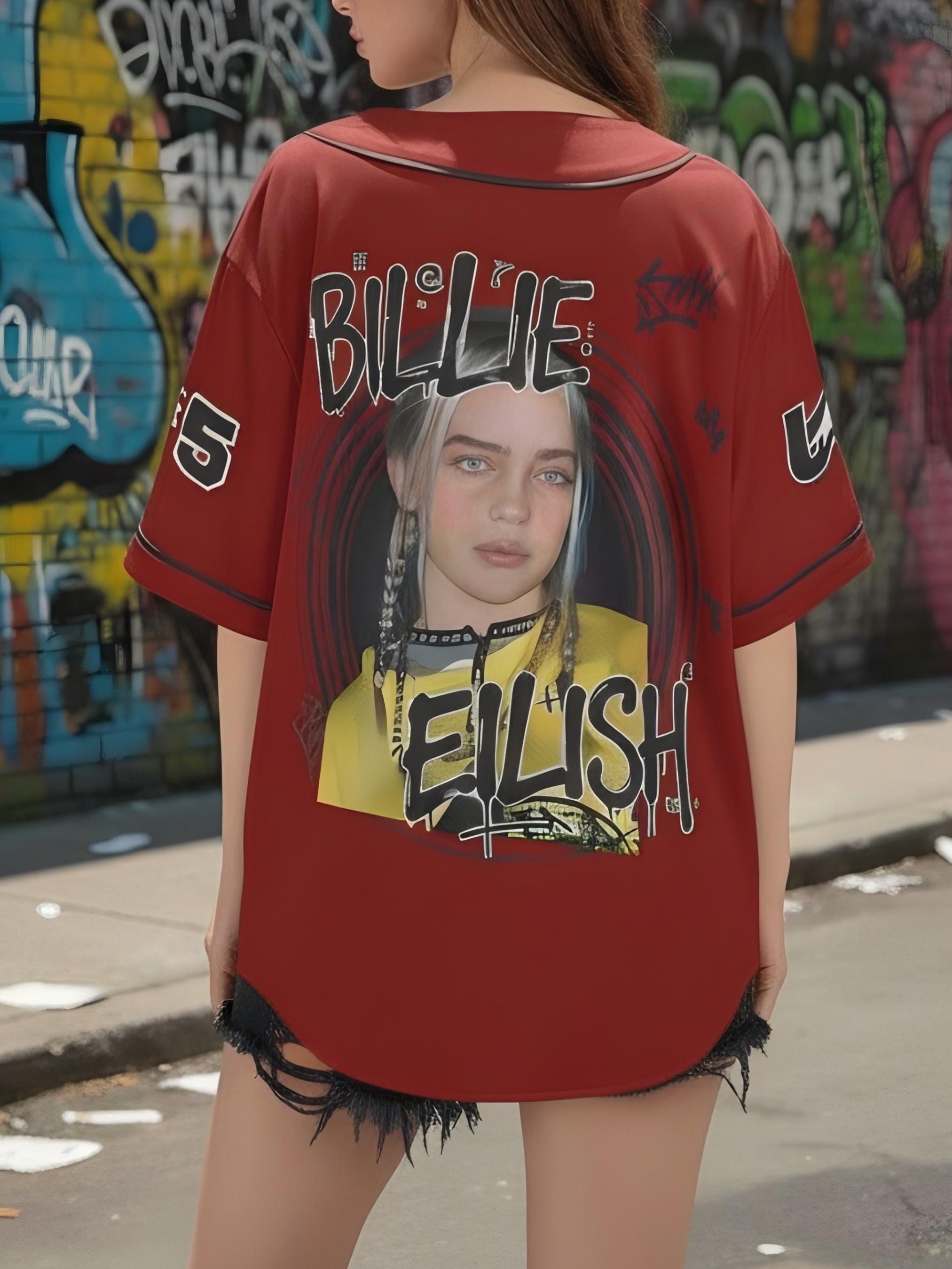 BE Custom Jersey Game Tee ビリーアイリッシュ Tシャツ BE Custom Jersey Game Tee ビリーアイリッシュ Tシャツ - メルカリ