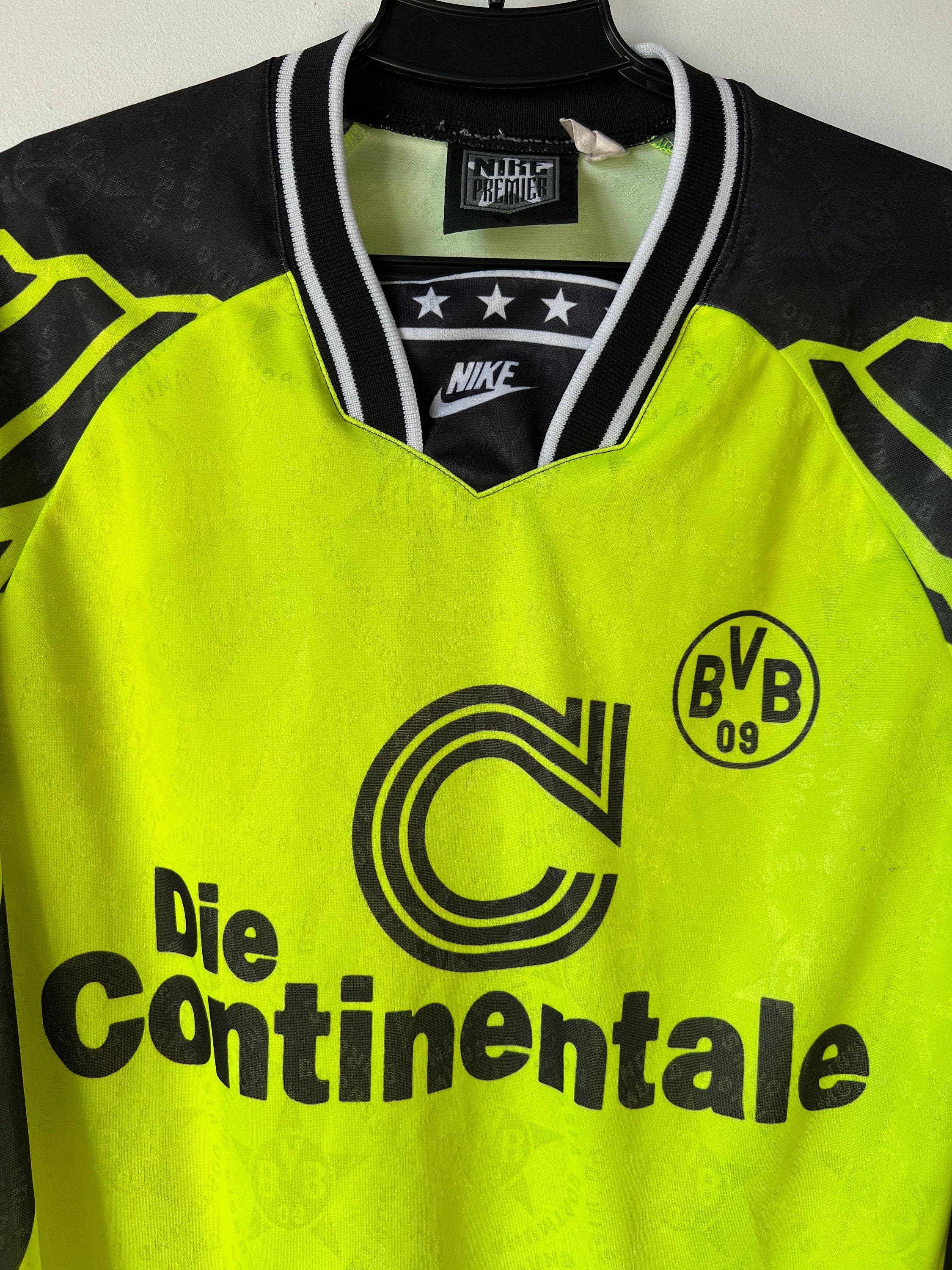 Nike Borussia Dortmund 1994-1995 Jersey Long Sleeve Size XS - Etsy