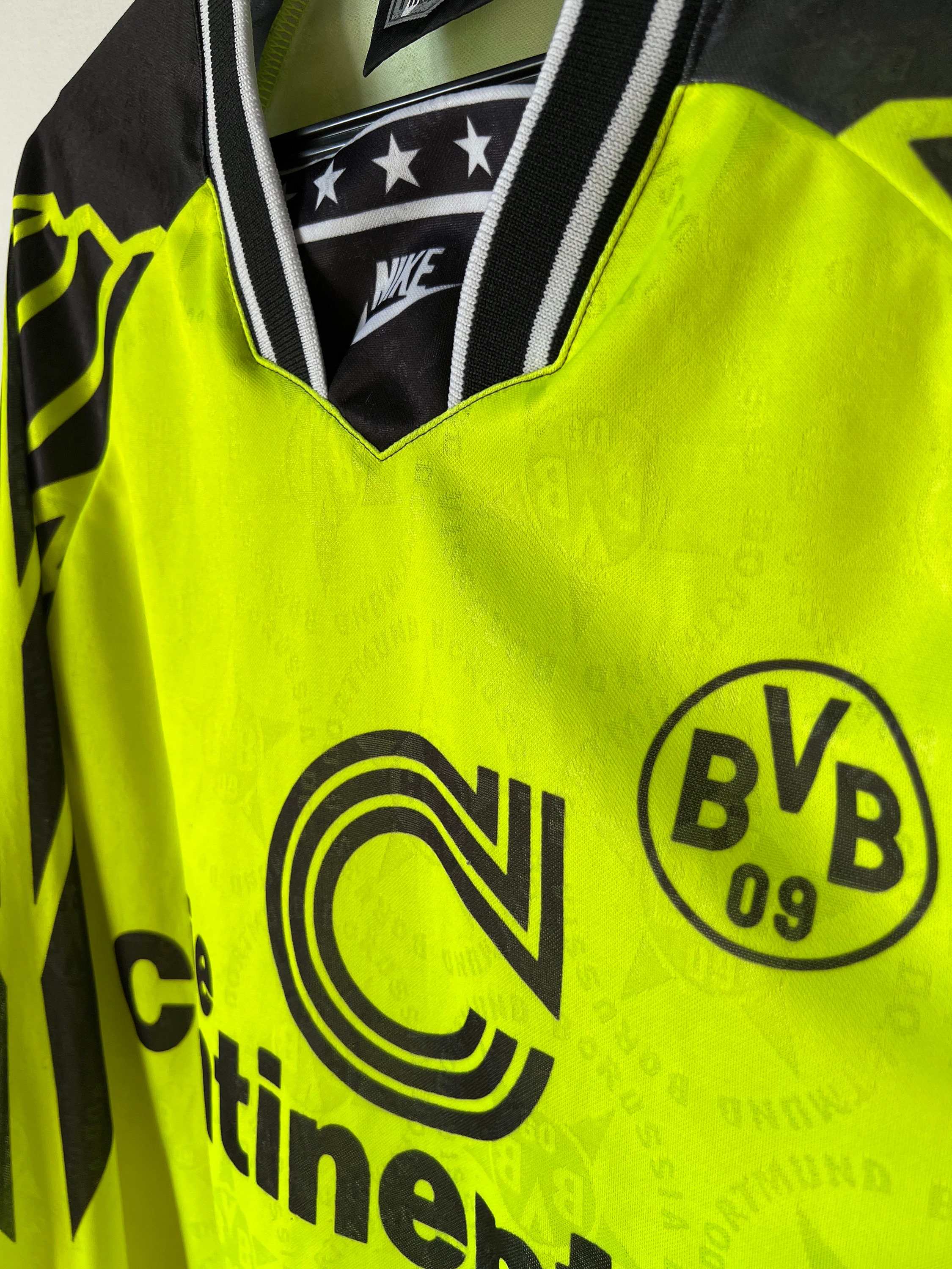 Nike Borussia Dortmund 1994-1995 Jersey Long Sleeve Size XS - Etsy
