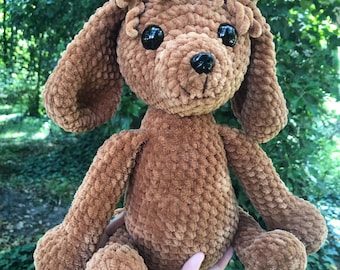 Pudding der Pudel gehäkelte Amigurumi PDF digitale Muster
