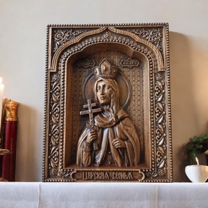 Saint Tatiana Statue Orthodox Icon St Tatiana the Patron Saint of Students Holy Martyr Tatiana Prayer Corner Art Roman Catholic Christian