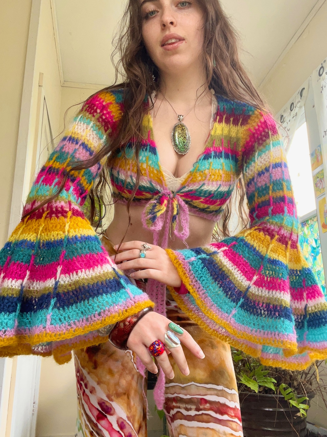Bell Sleeve Cardigan main image 0