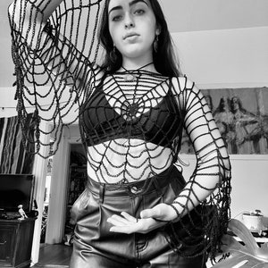 トップス spider mesh knit parker HOME | Parker Zinn