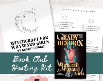 Book Club Meeting Guide Witchcraft for Wayward Girls by Grady Hendrix, Conversation Starter, Book Club Game, Book Club Discussion