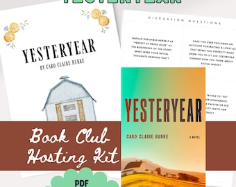 Gids voor boekenclubbijeenkomsten voor weleer, boekenclubspellen, boekenclubdiscussie, boekenclubactiviteit, discussiekaarten
