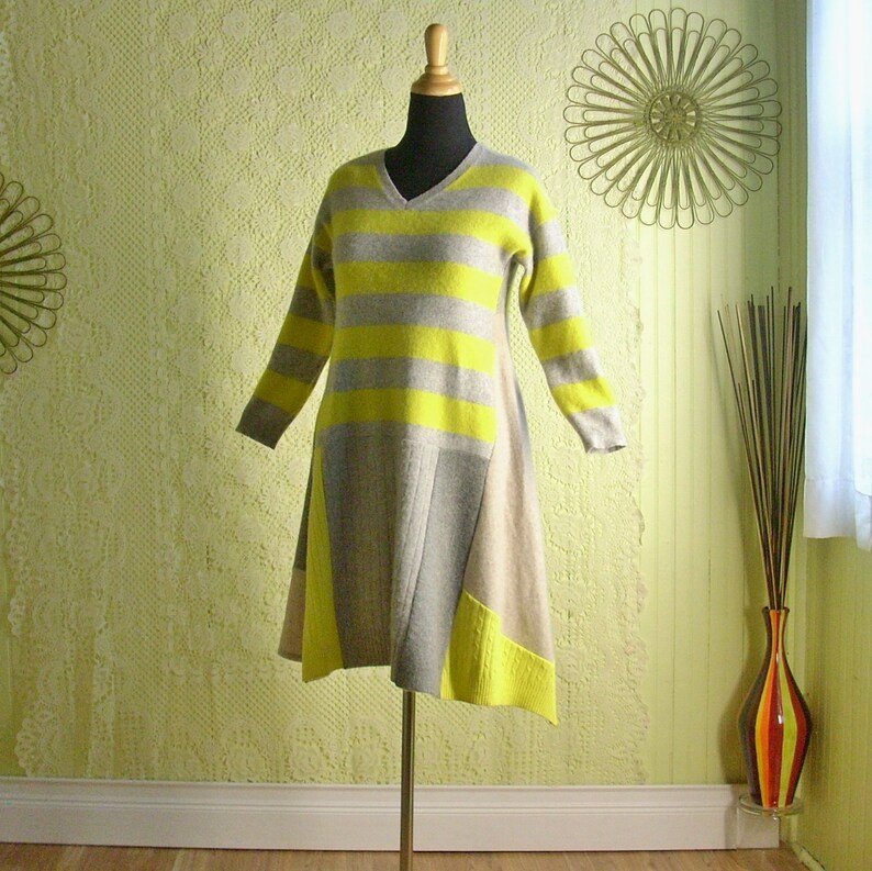 Cashmere Sweater Dress/Altered Clothing/Reconstructed Womens Etsy