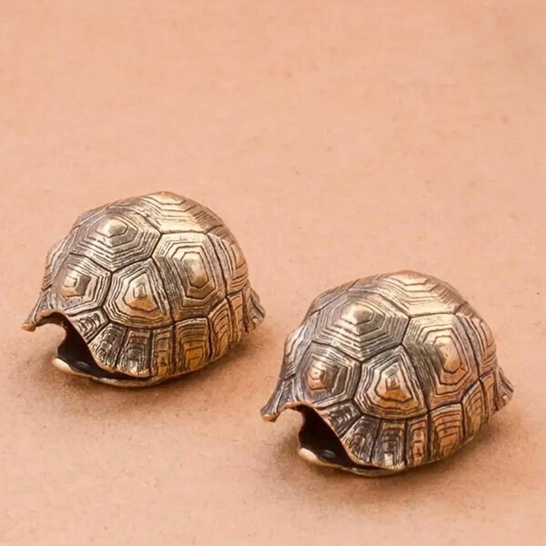 Brass Turtle Bell / Bead / Paracord / Keychain /Pendant for Bags and Keys
