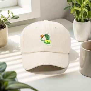 Embroidered The Frog Baseball Caps – Unisex Classic Dad Trucker Hat