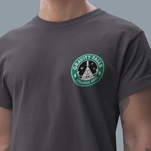 Gravity Falls Strange Brew Left Chest T-Shirt