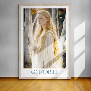 Galadriel, Lady of the Galadhrim Poster