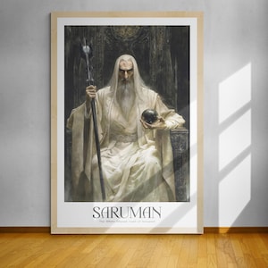 Saruman the White, Lord of Isengard Poster