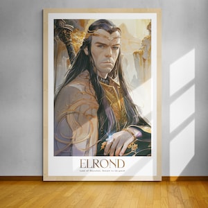 Elrond Half-elven, Lord of Rivendell Poster
