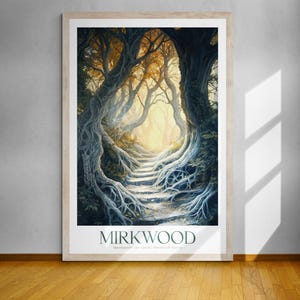 Poster Mirkwood Wald