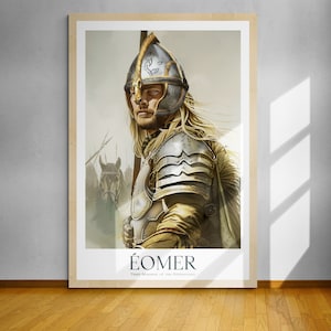 Éomer Marshal of the Riddermark Poster