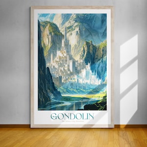 Póster de Gondolin la ciudad secreta