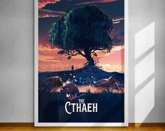 The Cthaeh, Kingkiller Chronicles Travel Poster