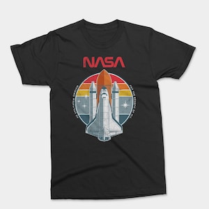 Chemise rétro de la navette spatiale de la NASA