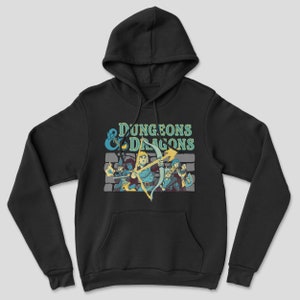 Retro Dungeons & Dragons 80s Cartoon Hoodie