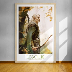 Legolas Greenleaf, Książę Mrocznej Puszczy Plakat