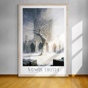 White Tree of Minas Tirith Poster