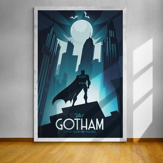 Art Deco Posters Batman