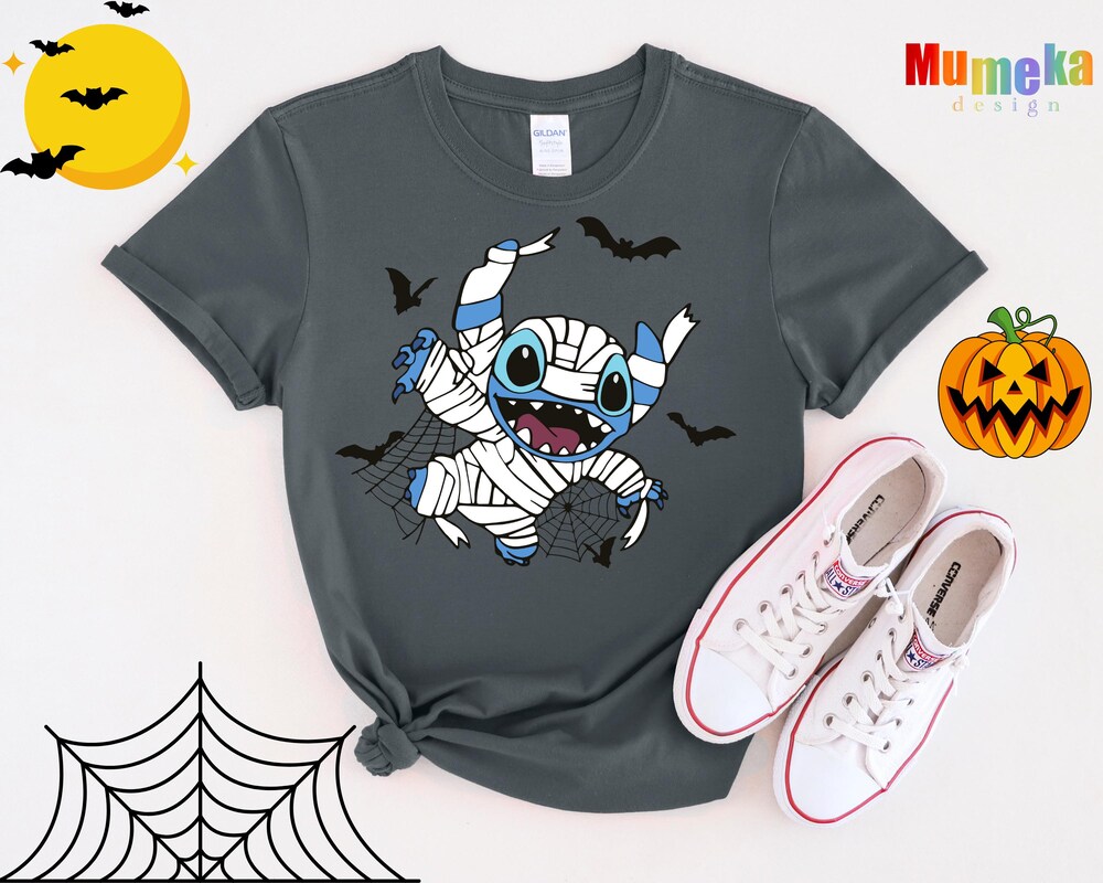 Mummy Stitch Shirt, Stitch Halloween Shirt, Disney Halloween Shirt, Disney Shirt, Stitch Shirt, Halloween Shirt, Disney Matching Shirts