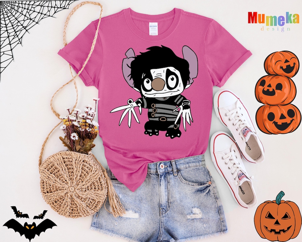 Horror Stitch Shirt, Stitch Halloween Shirt, Disney Halloween Shirt, Disney Shirt, Stitch Shirt, Halloween Shirt,Disney Matching Shirts Designed By Shirttrendz