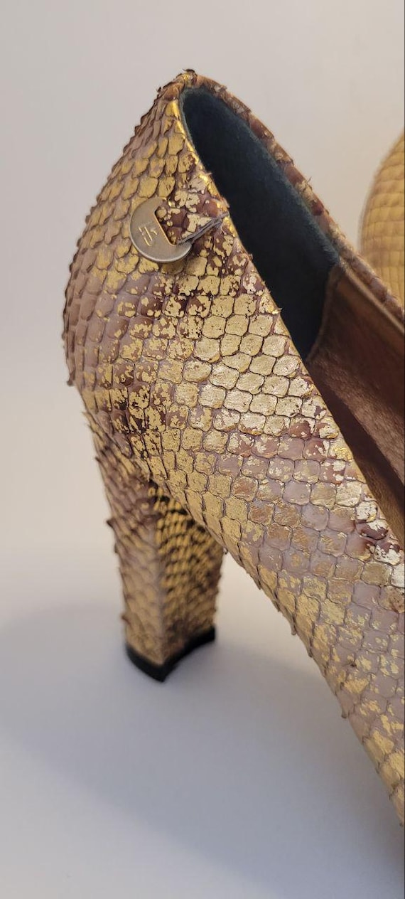 Roberto Botticelli women's python leather shoes - image 5