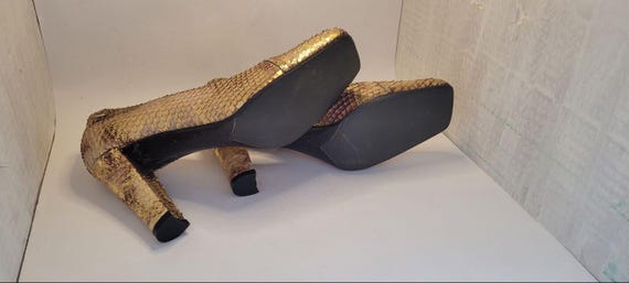 Roberto Botticelli women's python leather shoes - image 4