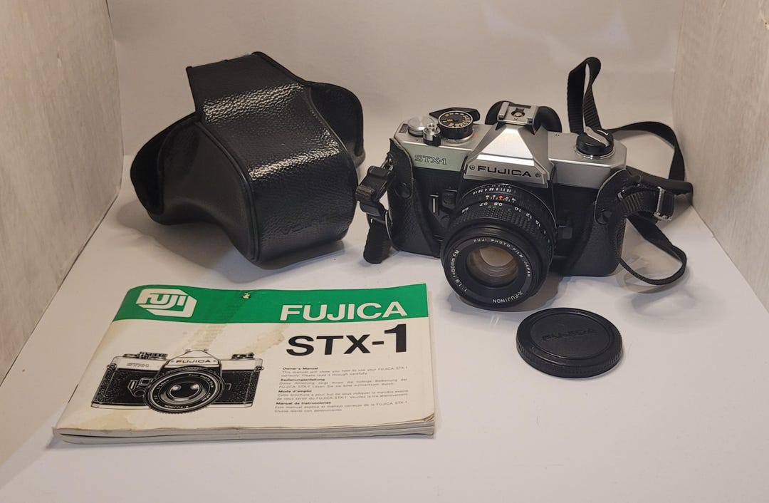 Brochure D’époque Canon – FUJICA STX 1 – Documentation Appareil Photo Argentique