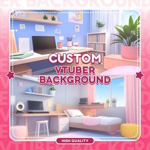 アニメーション背景 Vtuberカスタム：居心地の良い部屋配信オーバーレイ