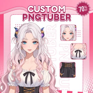 Custom Pngtuber | Pngtuber Commission | pngtuber avatar| Png Tuber | anime | anime commission | vtuber | vtuber model | veadotube | pfp