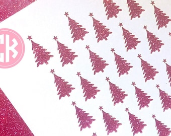 Christmas Tree Background  -  Cookie & Craft Stencil- cankeep
