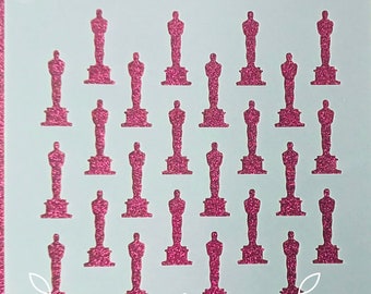 Oscar Background / Cookie or Craft Stencil by cankeep