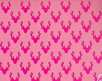 Deer/Reindeer Background / Cookie or Craft  Stencil by cankeep