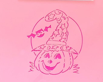PYO Pumpkin Halloween/Cookie or Craft Stencil by cankeep