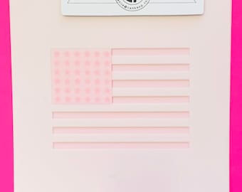 Bandera - Plantilla de 3 capas para galletas o manualidades de cankeep