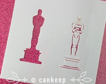 Oscar / Cookie or Craft Stencil