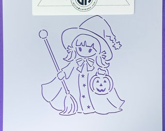 PYO  Halloween Witch/ Art, Craft, or Cookie Stencil, by cankeep
