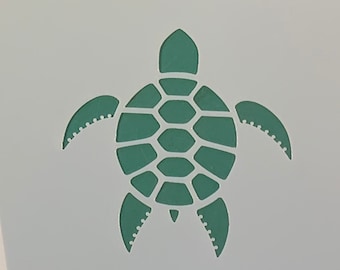Sea Turtle/Cookie or Craft Stencil by cankeep