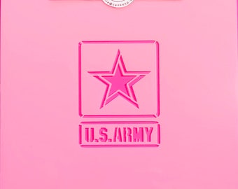 Military US Army Logo/Cookie & Craft Stencil by cankeep
