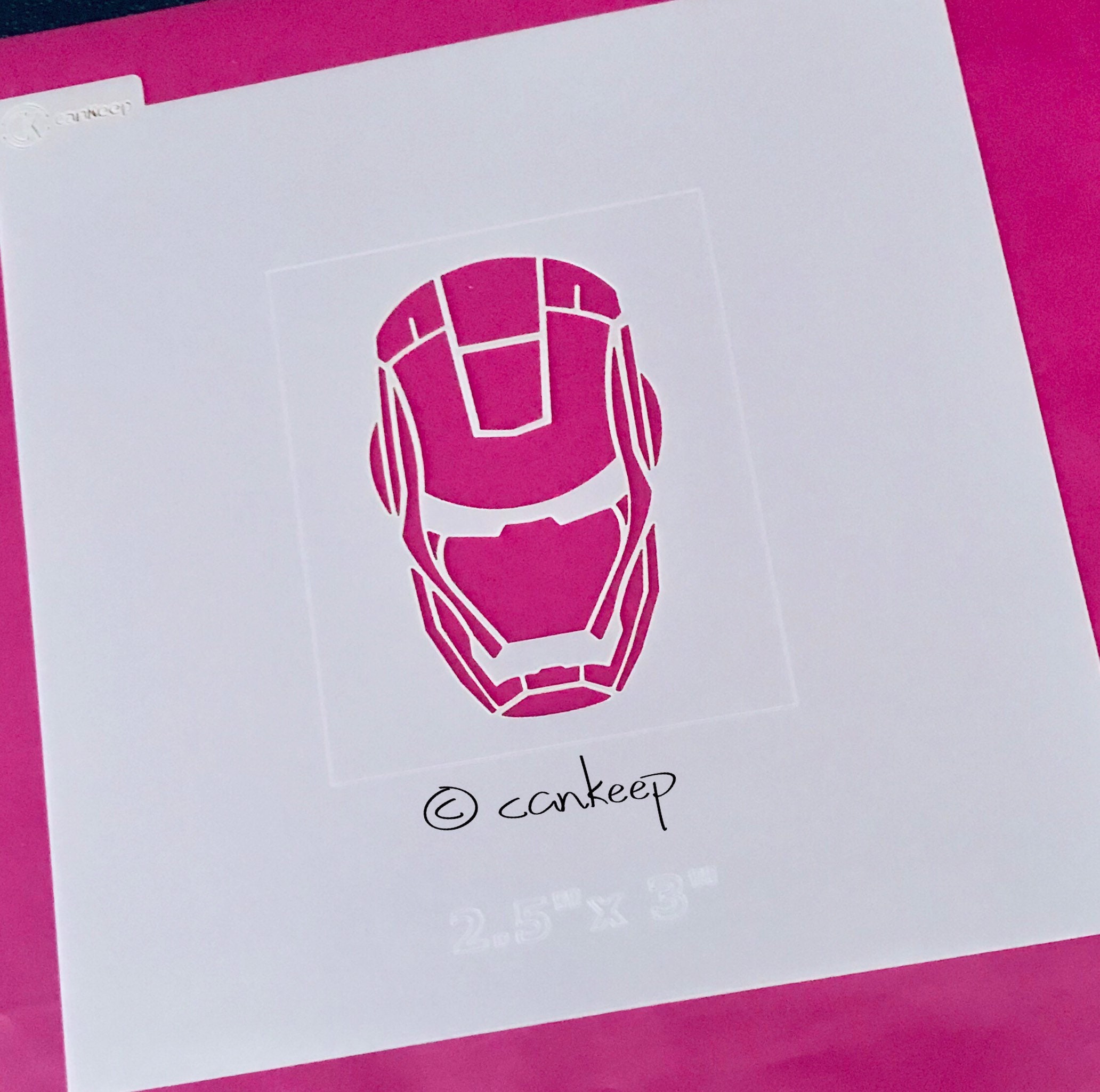 Iron Man Stencils Iron Man Stencils