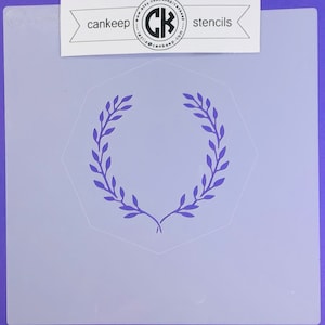 Crossed branches/ Cookie or Craft Stencil