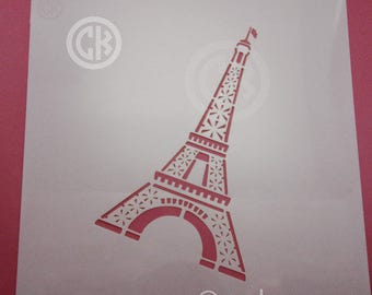 Eiffel Tower 4.5"/ Cookie or Craft Stencil