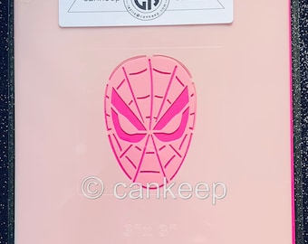 Plantilla para galletas y manualidades de Spider Man de cankeep