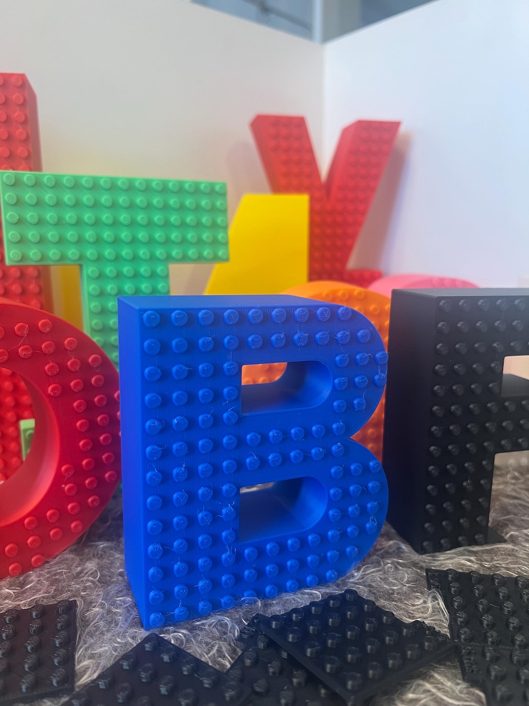 3D Printed LEGO Compatible Letters – Custom Nursery Name Sign - Etsy UK