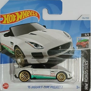 15 Jaguar F type project 7 hotwheels